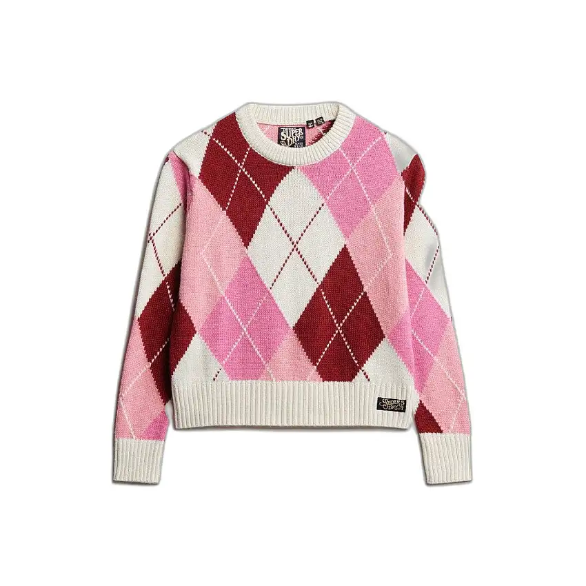 Maglione jacquard donna Superdry [Misura XL]