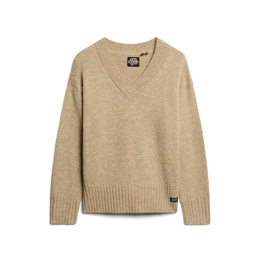 Maglietta col V donna Superdry Essential