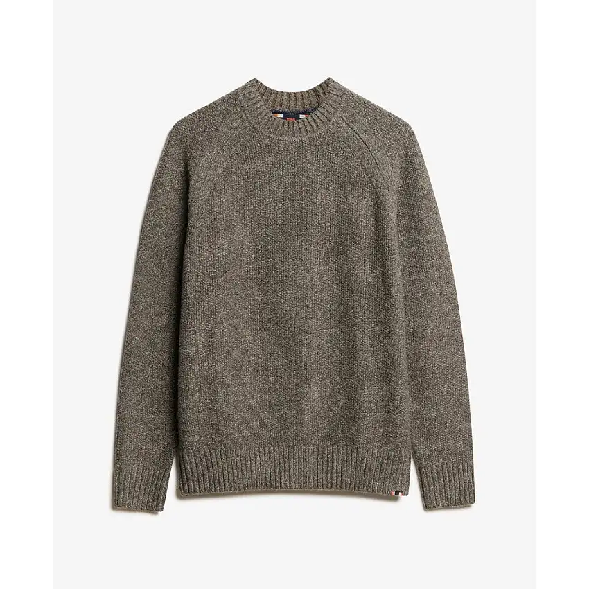 Pull over size forte con maniche raglan per donna Superdry