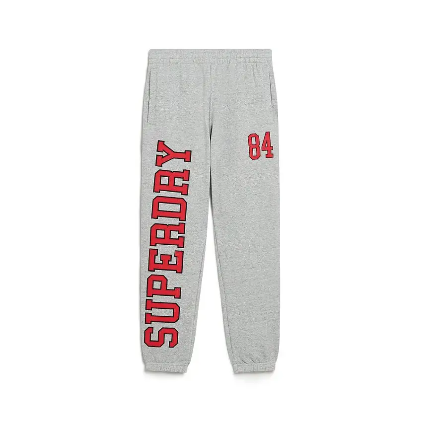 Pantaloni da jogging con logo donna Superdry College Boyfriend