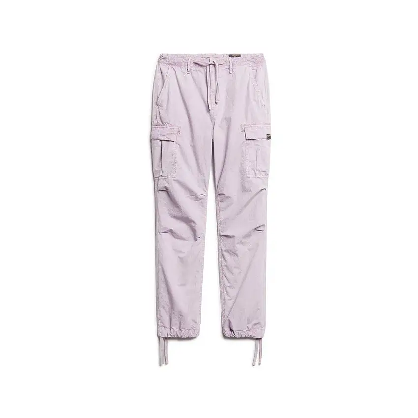 Pantaloni cargo a vita bassa donna Superdry Para