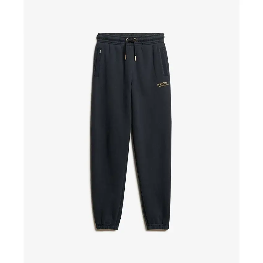 Pantaloni da jogging donna con caviglie elastiche Superdry Essential Logo