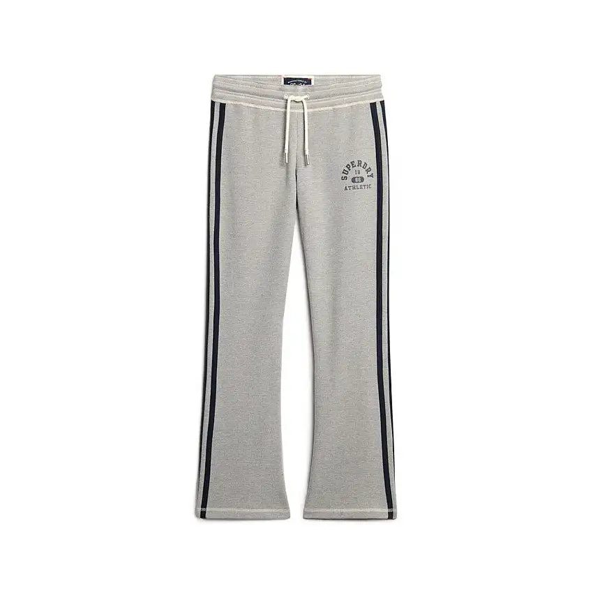 Pantaloni da jogging svasati a righe donna Superdry Athletic Essentials [Misura XL]