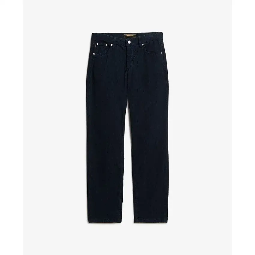 Pantaloni dritti in velluto a coste donna Superdry