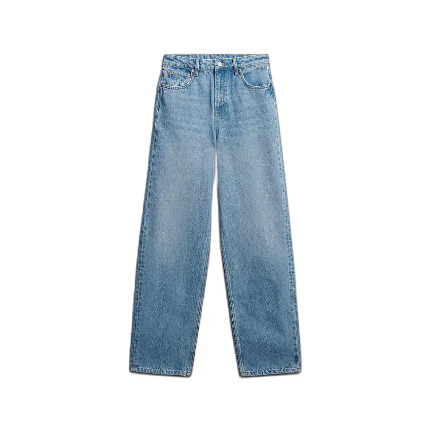 Jeans loose a vita alta donna Superdry