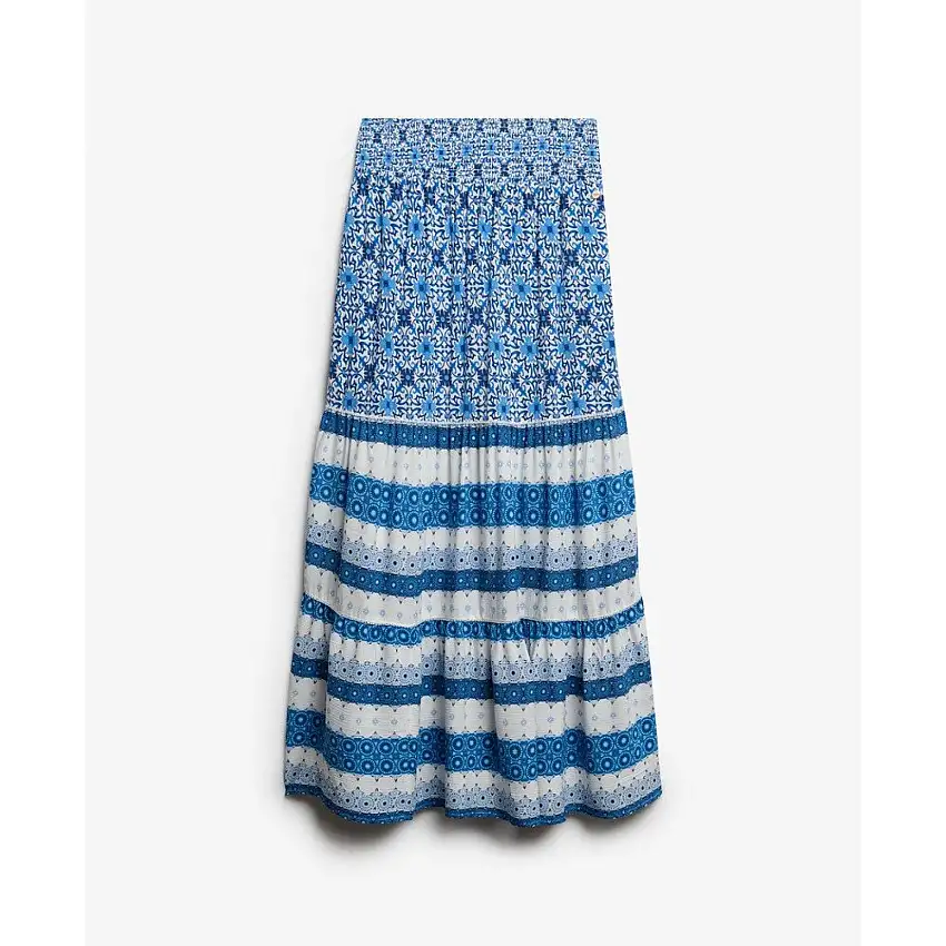 Gonna lunga stampata donna Superdry [Misura S]