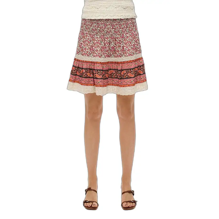 Minigonna da donna Superdry Patchwork