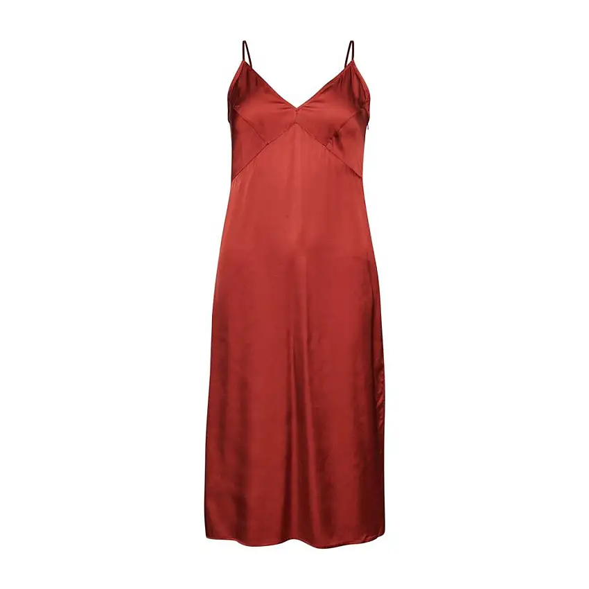 Vestito donna in raso a mezza lunghezza con canottiera Superdry [Misura 2XS]