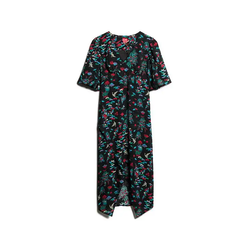 Abito trasparente midi donna Superdry