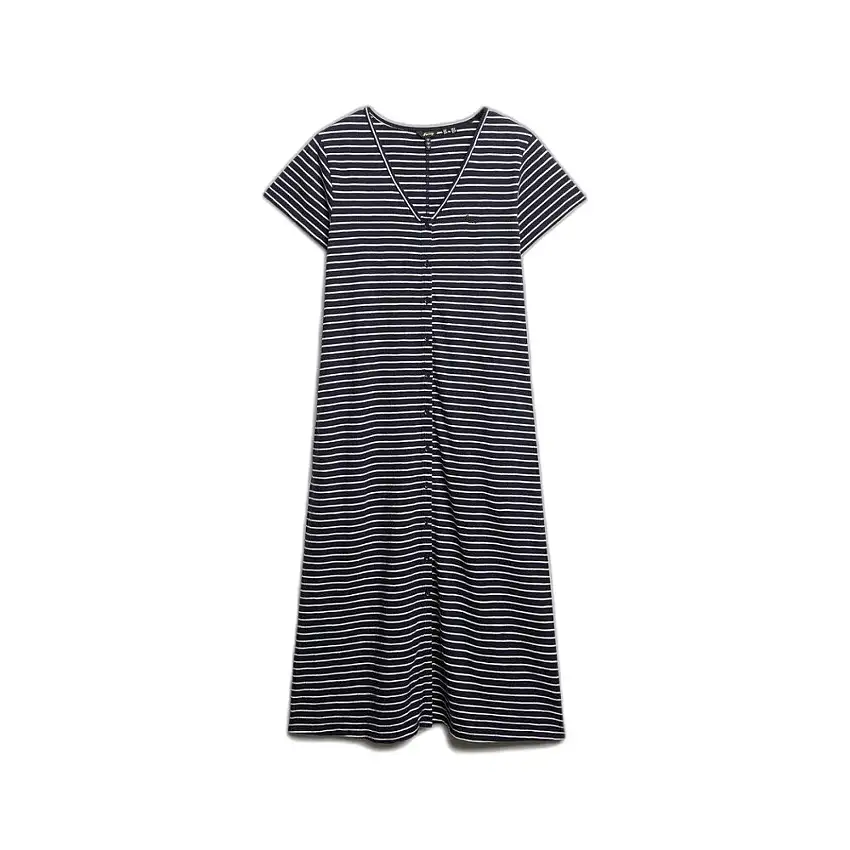 Vestito da donna Superdry Button Thru Jersey Midi