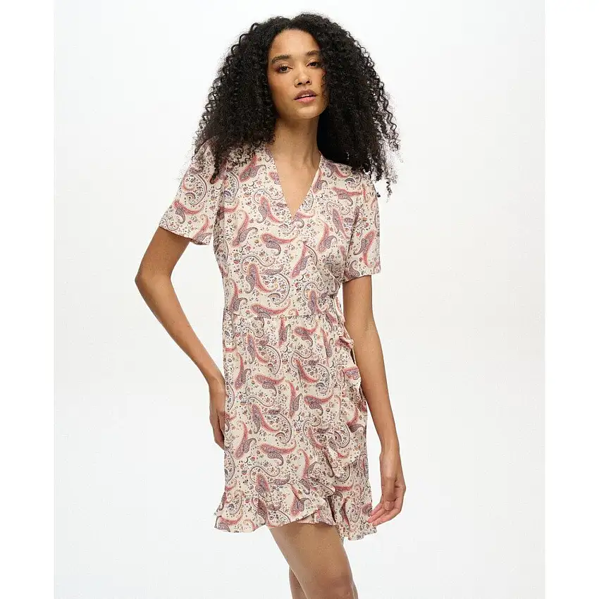 Wrap dress da donna Superdry Printed Mini