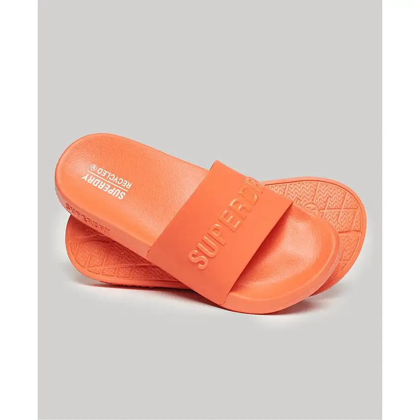 Pantofole con logo donna Superdry Vegan Code