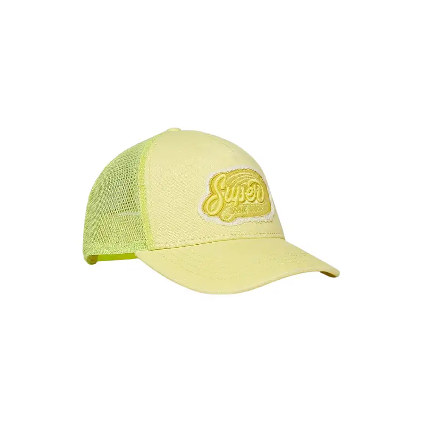 Cappellino trucker in mesh fluo da donna Superdry