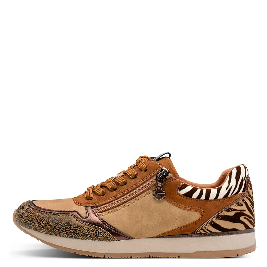 Sneakers da donna Tamaris Essentials métalliques