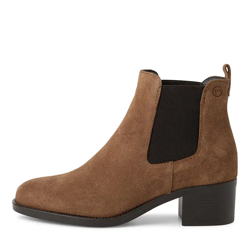 Stivaletti in pelle pregiata donna Tamaris Chelsea