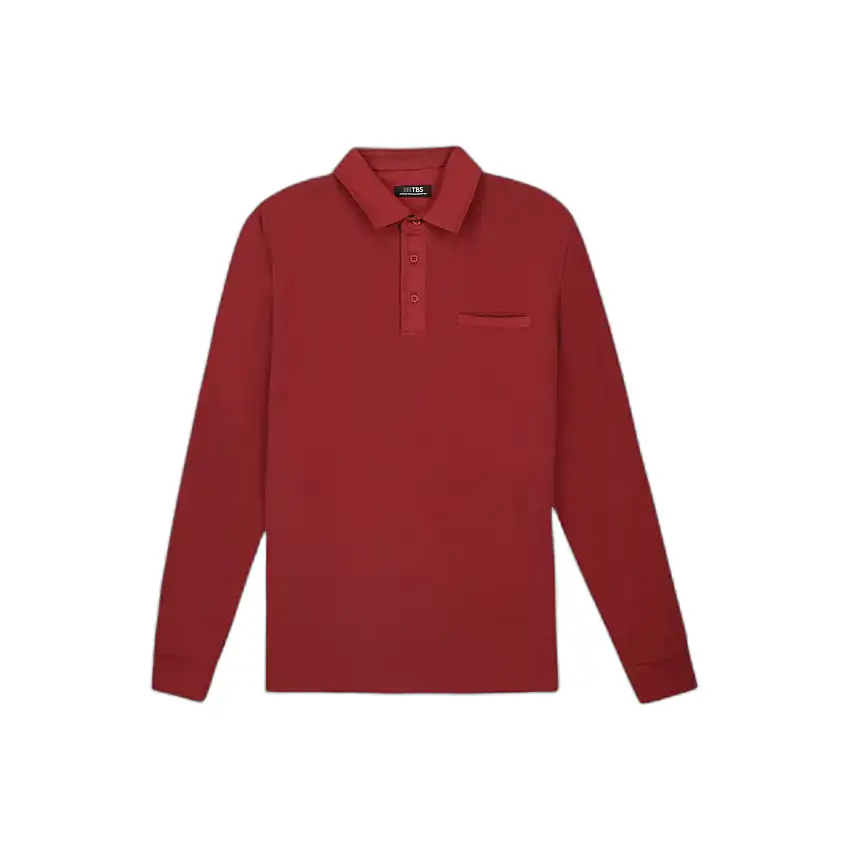 Polo a maniche lunghe TBS Cavezpol