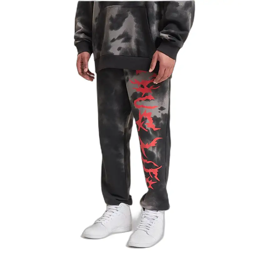 Pantaloni running Thug Life Sky