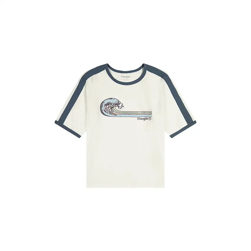 T-shirt da donna Wrangler Ringer Vintage