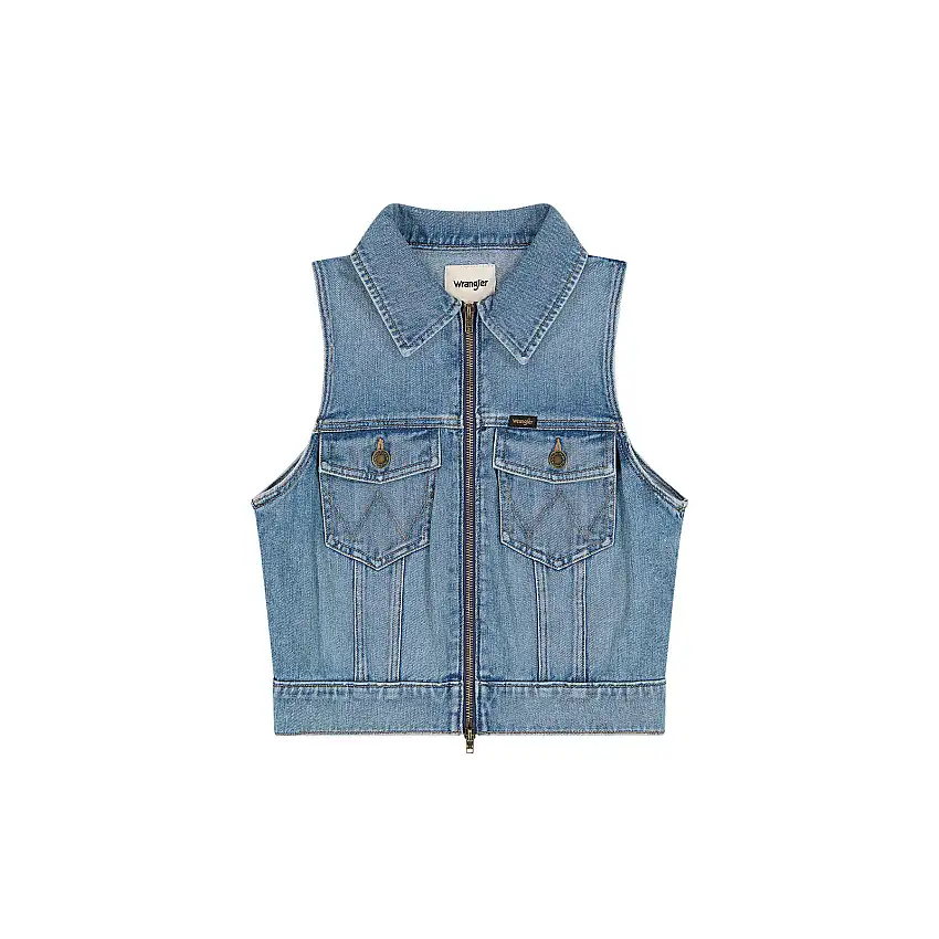Gilet con zip donna Wrangler Dallas